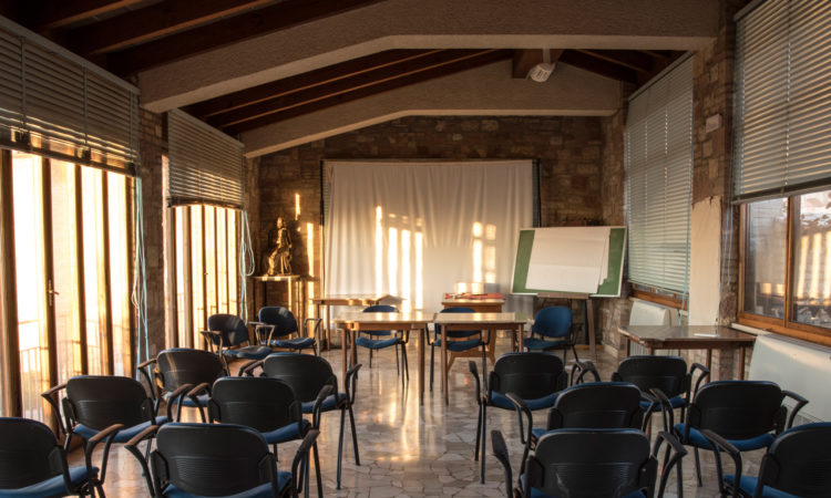 Sala Cristalli | interno | Cittadella di Assisi